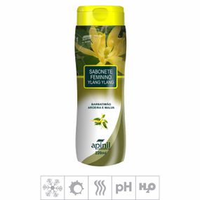 Sabonete Feminino Íntimo Apinil 200ml (ST183) - Ylang-Ylang - Tabuê Sex shop atacado - Produtos eróticos com preços de fábrica.