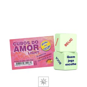 Dado Duplo Brilha No Escuro (DC-ST268) - Cubos do Amor Light - Tabuê Sex shop atacado - Produtos eróticos com preços de fábrica.