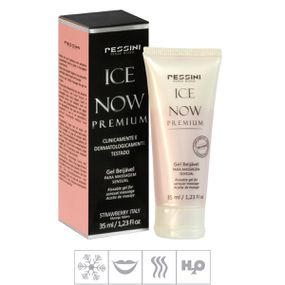 Gel Comestível Ice Now Premium 35ml - (ST493) - Strawberry I... - Tabuê Sex shop atacado - Produtos eróticos com preços de fábrica.