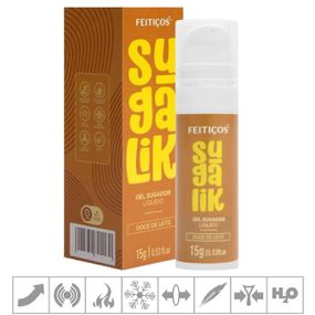 Sugalik Sugador Líquido 15g (ST952) - Doce de Leite - Tabuê Sex shop atacado - Produtos eróticos com preços de fábrica.