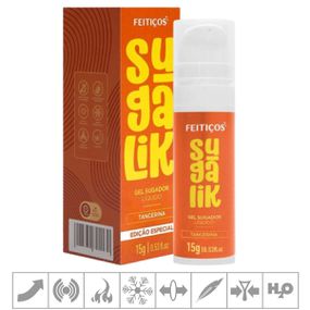 Sugalik Sugador Líquido 15g (ST952) - Tangerina - Tabuê Sex shop atacado - Produtos eróticos com preços de fábrica.