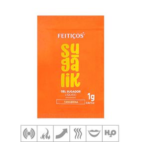 Sugalik Sugador Líquido Sachê 1g (ST963) - Tangerina - Tabuê Sex shop atacado - Produtos eróticos com preços de fábrica.