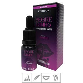 Excitante Unissex Segredinho 15ml (ST979) - Chiclete - Tabuê Sex shop atacado - Produtos eróticos com preços de fábrica.