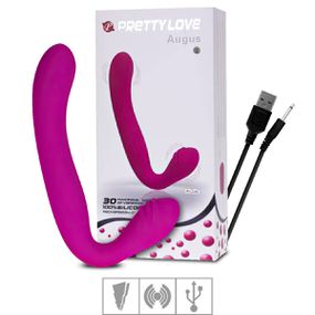 *Vibrador Recarregável Augus VP (VB023) - Magenta - Tabuê Sex shop atacado - Produtos eróticos com preços de fábrica.