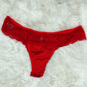 *Calcinha Bella (CF113) - Vermelho - Tabuê Sex shop atacado - Produtos eróticos com preços de fábrica.