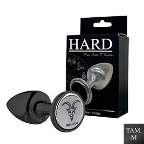 Plug Metálico M Signos Capricórnio (HA163CP) - Onix - Tabuê Sex shop atacado - Produtos eróticos com preços de fábrica.