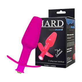 Plug de Plástico Splash Hard (HA196) - Rosa Neon - Tabuê Sex shop atacado - Produtos eróticos com preços de fábrica.