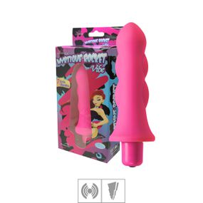 *Vibrador Mystique Rocket 10x8cm VP (MV023-ST358) - Rosa - Tabuê Sex shop atacado - Produtos eróticos com preços de fábrica.