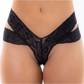 *Calcinha Chick (PS6126) - Preto - Tabuê Sex shop atacado - Produtos eróticos com preços de fábrica.