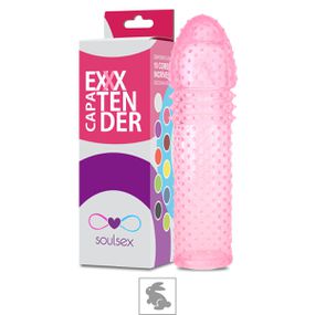 Capa Peniana de 13cm Para 15cm Extender (ST632-SS106) - Rosa - Tabuê Sex shop atacado - Produtos eróticos com preços de fábrica.