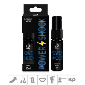 *Excitante Unissex Power Shock Spray 15ml (ST171) - Neutro - Tabuê Sex shop atacado - Produtos eróticos com preços de fábrica.