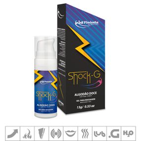 Excitante Unissex Shock-G 15g (ST174) - Algodão Doce - Tabuê Sex shop atacado - Produtos eróticos com preços de fábrica.