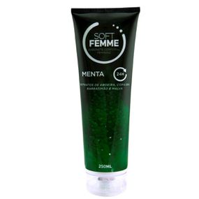 **Sabonete Íntimo Soft Femme 250ml (ST560) - Menta - Tabuê Sex shop atacado - Produtos eróticos com preços de fábrica.
