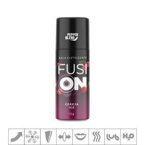 Excitante Unissex Beijável Fusion 12g (ST751) - Cereja Ice - Tabuê Sex shop atacado - Produtos eróticos com preços de fábrica.