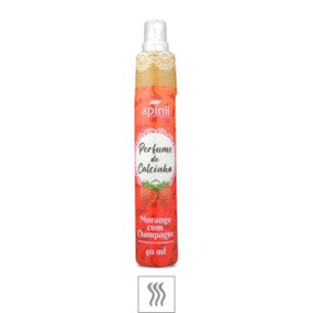 Perfume Para Calcinha 40ml Apinil (ST823) - Morango c/ Champ... - Tabuê Sex shop atacado - Produtos eróticos com preços de fábrica.