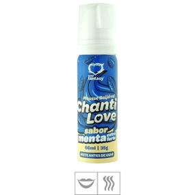 Mousse Efervescente Chanti Love 66ml (ST843) - Menta - Tabuê Sex shop atacado - Produtos eróticos com preços de fábrica.