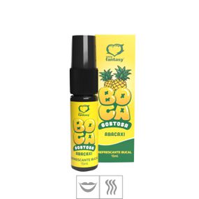 Aromatizante Bucal Boca Gostosa 15ml SF (ST893) - Abacaxi - Tabuê Sex shop atacado - Produtos eróticos com preços de fábrica.