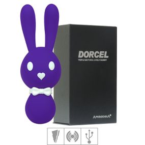 Vibrador Recarregável Dorcel Duplo VP (VB068-17014) - Roxo - Tabuê Sex shop atacado - Produtos eróticos com preços de fábrica.