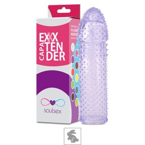 Capa Peniana de 13cm Para 15cm Extender (ST632-SS107) - Roxo - Tabuê Sex shop atacado - Produtos eróticos com preços de fábrica.