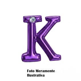 *Letras Para Personalização Lilás (HA180L) - K - Tabuê Sex shop atacado - Produtos eróticos com preços de fábrica.