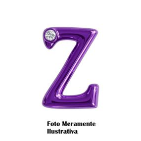 *Letras Para Personalização Lilás (HA180L) - Z - Tabuê Sex shop atacado - Produtos eróticos com preços de fábrica.