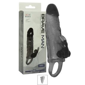 Capa Peniana Com Vibro e Anel Escrotal 17cm SI (12... - Use Hard - Fabricante e Sex Shop especializada em prazer anal 