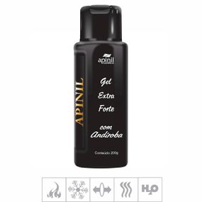Gel Para Massagem Extra Forte Apinil 200g (13611) ... - Use Hard - Fabricante e Sex Shop especializada em prazer anal 