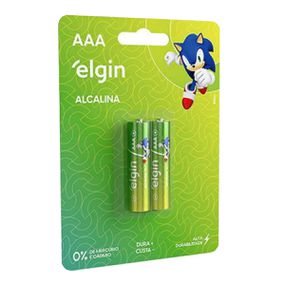 Pilha Palito AAA Alcalina 2un Elgin (15364) - Pa... - Use Hard - Fabricante e Sex Shop especializada em prazer anal 