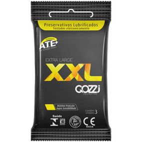 Preservativo Gozzi XXL 3un Validade 02/22 (17567) ... - Use Hard - Fabricante e Sex Shop especializada em prazer anal 