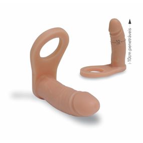 Anel Companheiro Acaso 10x10cm (00456-00455) - Beg - Use Hard - Fabricante e Sex Shop especializada em prazer anal 