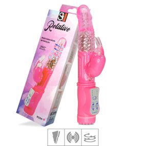 Vibrador Rotativo 36 Vibrações SI (5168) - Rosa - Use Hard - Fabricante e Sex Shop especializada em prazer anal 