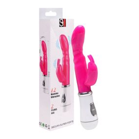 Vibrador Ponto G Com Estimulador SI (5367) - Rosa - Use Hard - Fabricante e Sex Shop especializada em prazer anal 