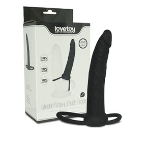 Anel Companheiro Fantasy Double SI (6749) - Preto - Use Hard - Fabricante e Sex Shop especializada em prazer anal 