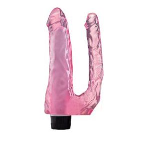 Prótese Dupla Com Vibro Double Experience SI (8219... - Use Hard - Fabricante e Sex Shop especializada em prazer anal 