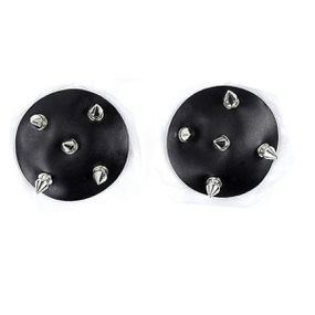 Adesivos Para Seios com Spikes SI (9468) - Preto - Use Hard - Fabricante e Sex Shop especializada em prazer anal 