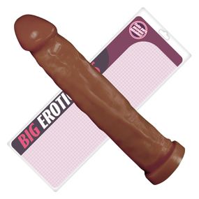 Prótese 27x17cm Gigante (ADAO06) - Marrom - Use Hard - Fabricante e Sex Shop especializada em prazer anal 
