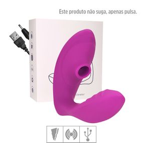 Estimulador Recarregável Mary VP (ES044) - Magenta - Use Hard - Fabricante e Sex Shop especializada em prazer anal 