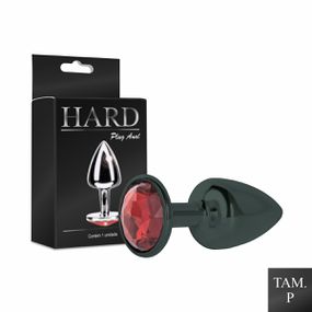 Plug de Metal P Com Pedra Variadas Hard (CSA118-HA... - Use Hard - Fabricante e Sex Shop especializada em prazer anal 