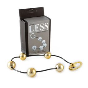 Bolinha Tailandesa Less G (HA160) - Dourado - Use Hard - Fabricante e Sex Shop especializada em prazer anal 