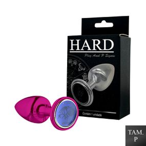 Plug Metálico P Signos Aquário (HA162AQ) - Rosa - Use Hard - Fabricante e Sex Shop especializada em prazer anal 