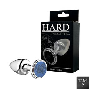 Plug de Metal P Signos Gêmeos (HA162GE) - Cromado - Use Hard - Fabricante e Sex Shop especializada em prazer anal 