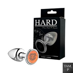 Plug de Metal P Signos Leão P (HA162LE) - Cromado - Use Hard - Fabricante e Sex Shop especializada em prazer anal 