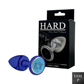 Plug Metálico P Signos Peixes (HA162PX) - Azul - Use Hard - Fabricante e Sex Shop especializada em prazer anal 