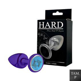 Plug Metálico P Signos Peixes (HA162PX) - Lilás - Use Hard - Fabricante e Sex Shop especializada em prazer anal 