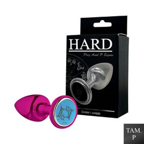Plug de Metal P Signos Peixes (HA162PX) - Rosa - Use Hard - Fabricante e Sex Shop especializada em prazer anal 