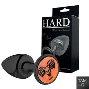 Plug Metálico G Signos Áries (HA164AR) - Onix - Use Hard - Fabricante e Sex Shop especializada em prazer anal 