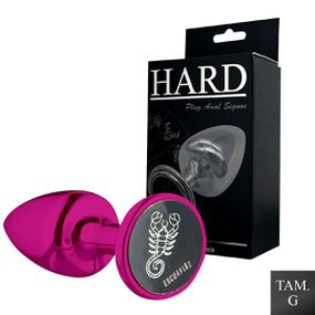 Plug Metálico G Signos Escorpião (HA164ES) - Rosa - Use Hard - Fabricante e Sex Shop especializada em prazer anal 