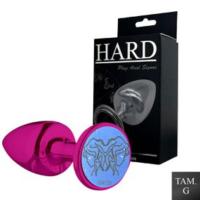 Plug Metálico G Signos Gêmeos (HA164GE) - Rosa - Use Hard - Fabricante e Sex Shop especializada em prazer anal 
