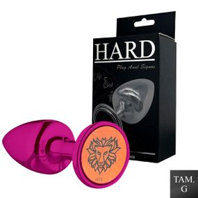 Plug de Metal G Signos Leão (HA164LE). - Rosa - Use Hard - Fabricante e Sex Shop especializada em prazer anal 