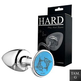 Plug Metálico G Signos Peixes (HA164PX) - Cromado - Use Hard - Fabricante e Sex Shop especializada em prazer anal 